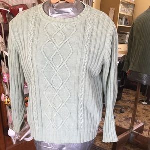 Cable knit sweater
